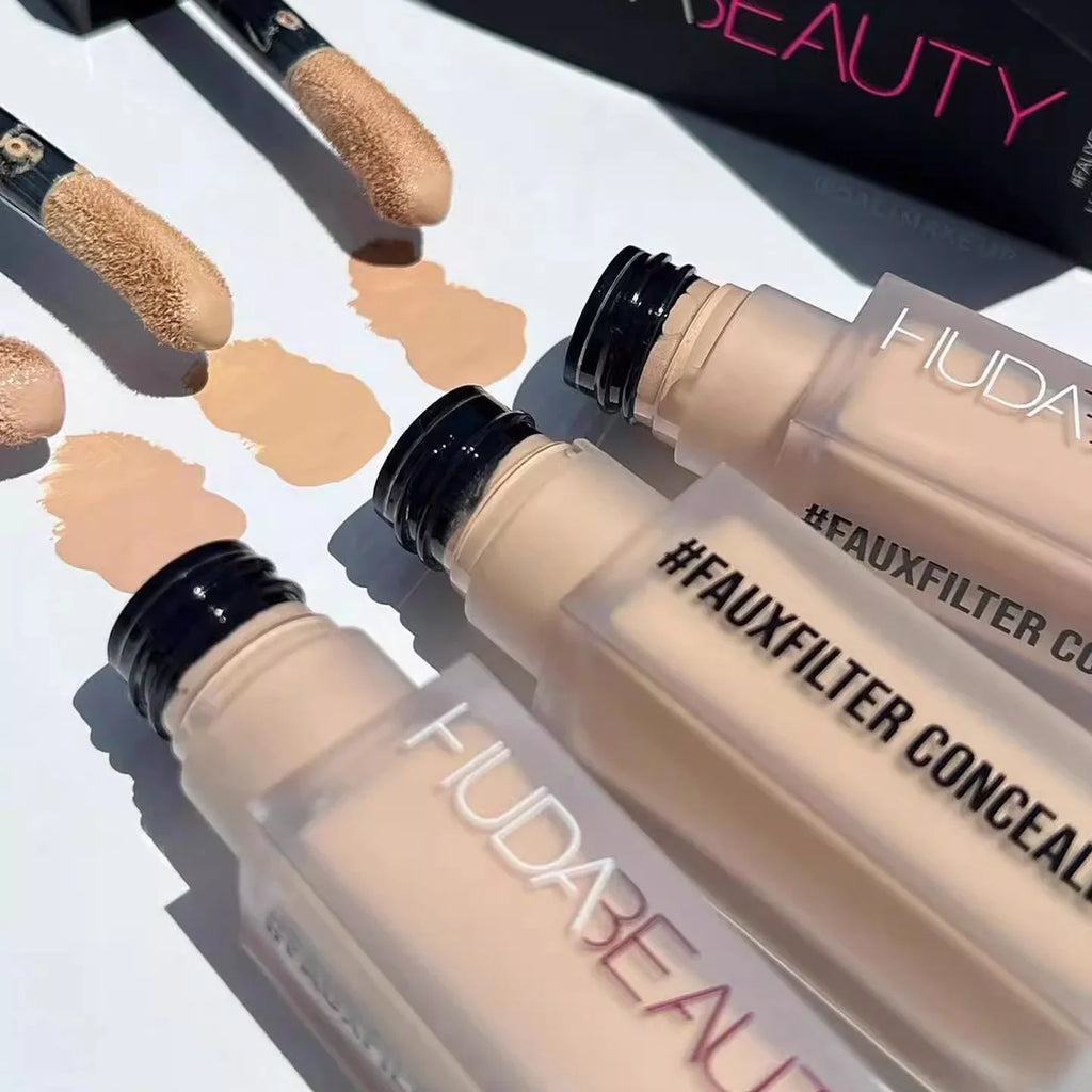 HUDA BEAUTY Fond de teint et anticerne Liquide Teint Lumineux Mat, Longue Tenue