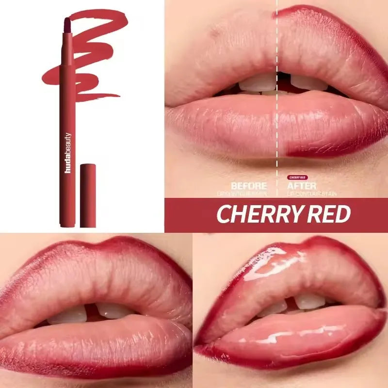 Huda Beauty Lip Liner Pencil Nude Matte Waterproof and Faux filler