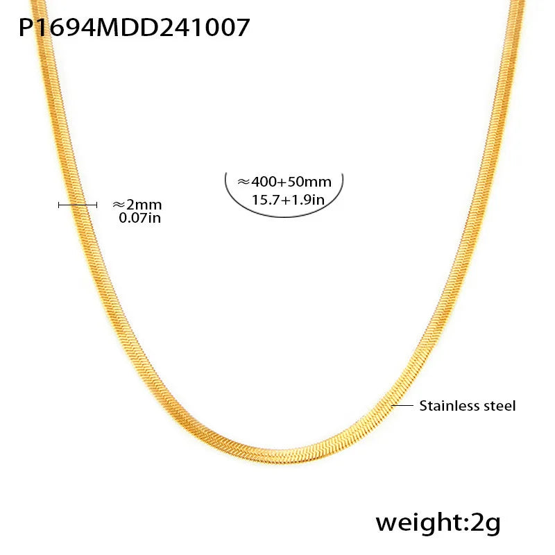 Collier Long Premium en Acier Inoxydable – Pendentif Goutte Style Y Tendance Étanche pour Femme & Fille