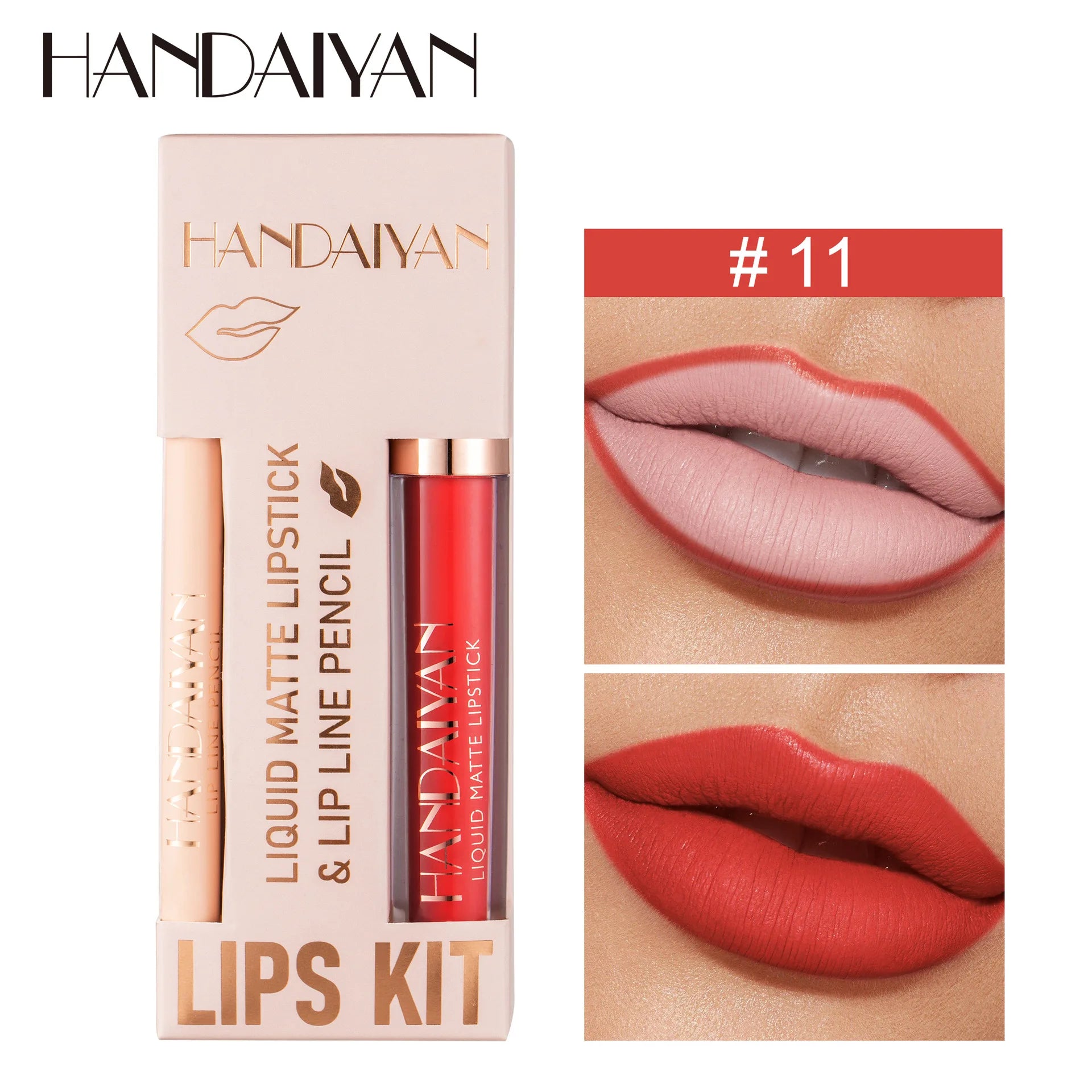 Matte Nude Brown Lipliner Pencil Lipsticks 12 Colors Lip Contour Kit Waterproof Non-sticky Sexy Velvet Red Lipgloss Makeup Tool