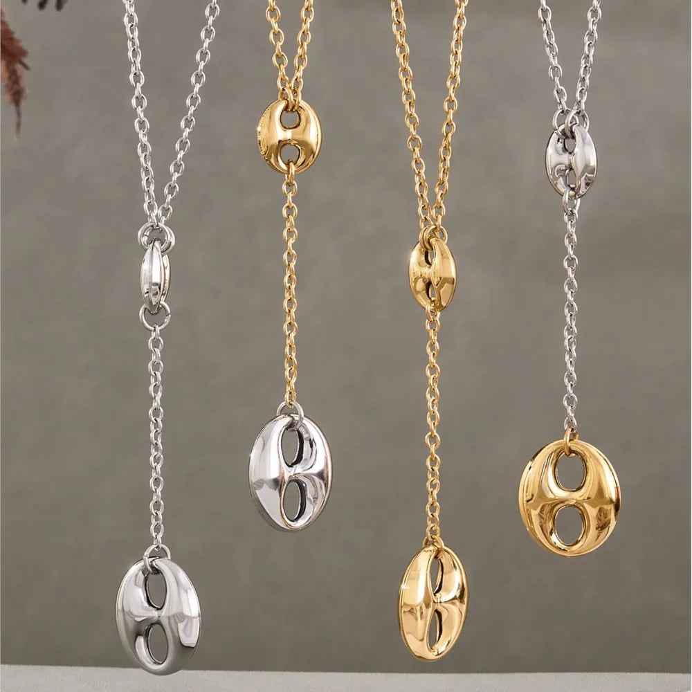 Colliers chic acier inoxydable
