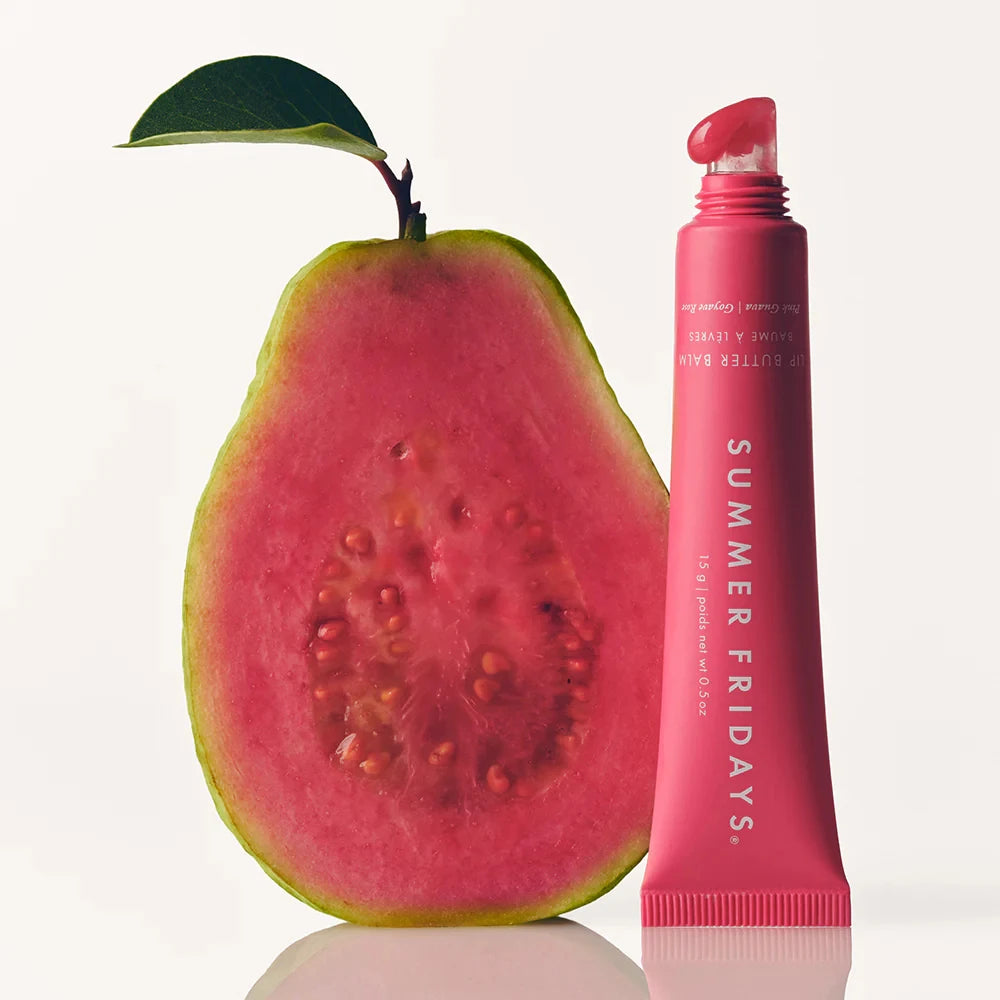 Summer Friday's Lip Balm Moisturizing Mirror Lip Gloss Lip Pink Guava Vanilla Coffee Cake Smell Lipstick Transparent Oil Makeup