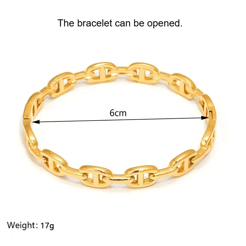 Bracelet inoxydable élégant