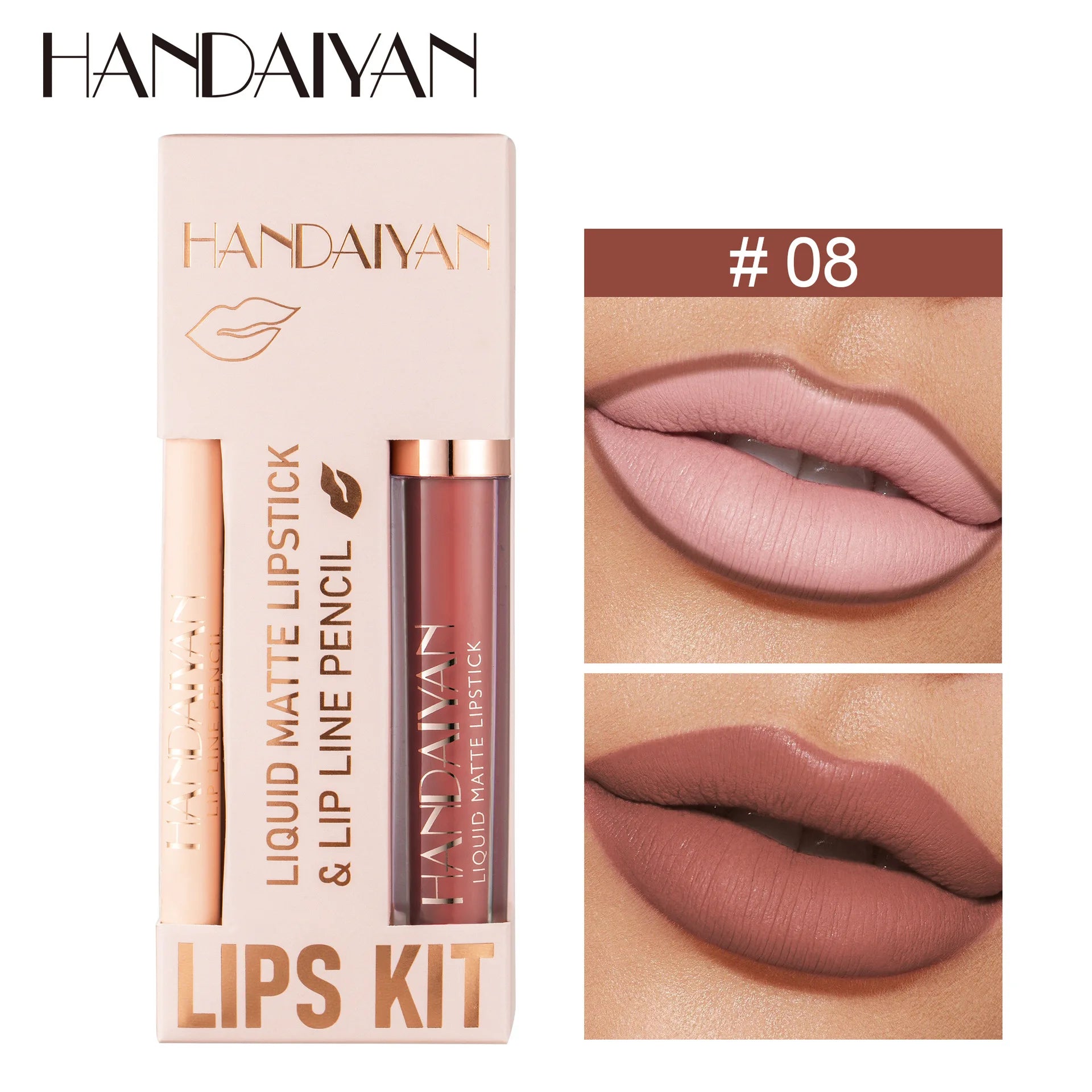 Matte Nude Brown Lipliner Pencil Lipsticks 12 Colors Lip Contour Kit Waterproof Non-sticky Sexy Velvet Red Lipgloss Makeup Tool