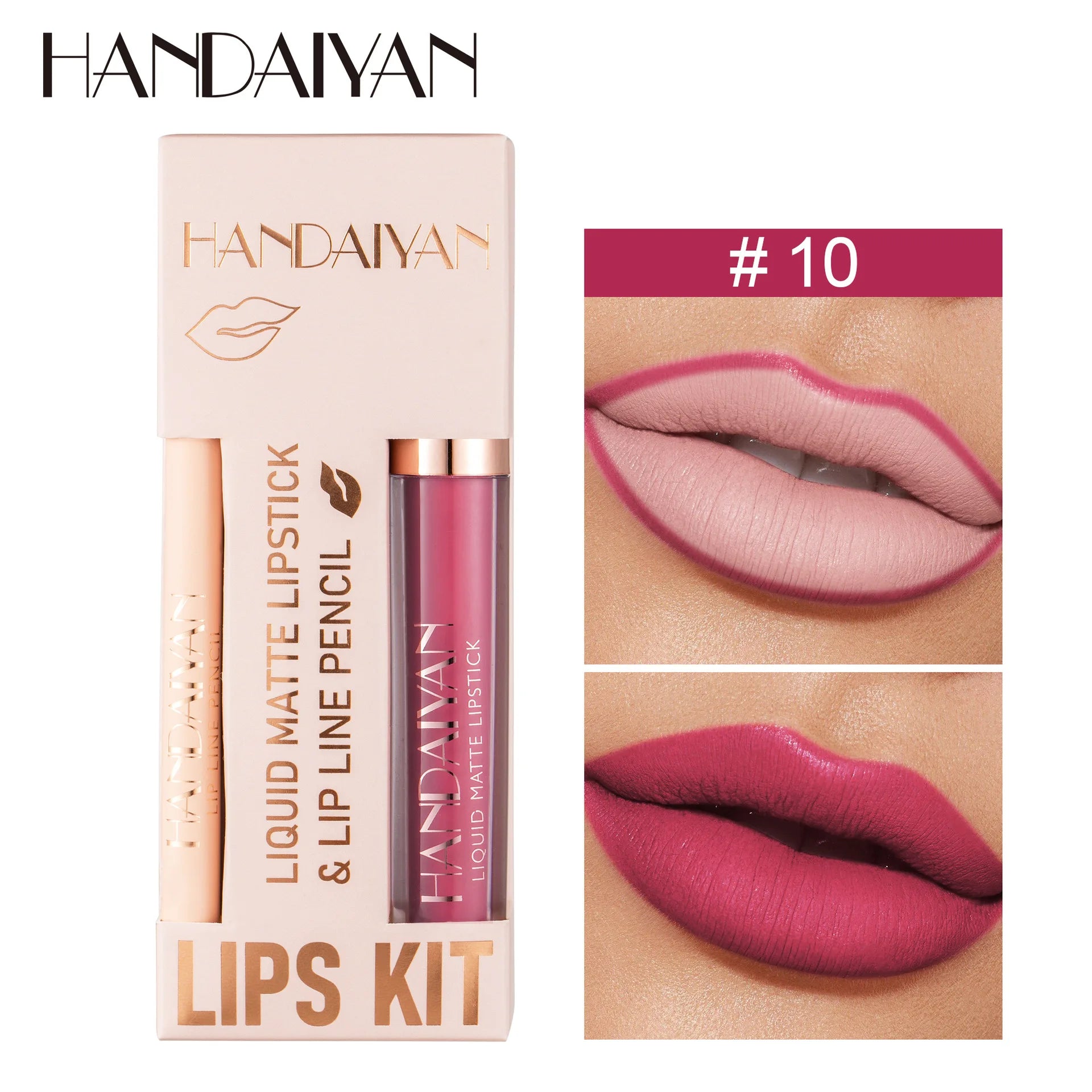 Matte Nude Brown Lipliner Pencil Lipsticks 12 Colors Lip Contour Kit Waterproof Non-sticky Sexy Velvet Red Lipgloss Makeup Tool